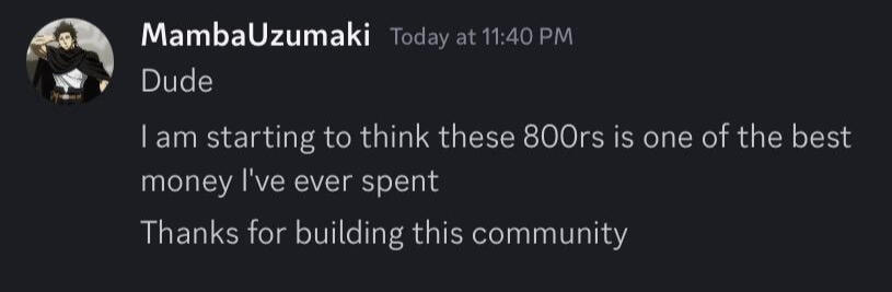 MambaUzumaki testimonial